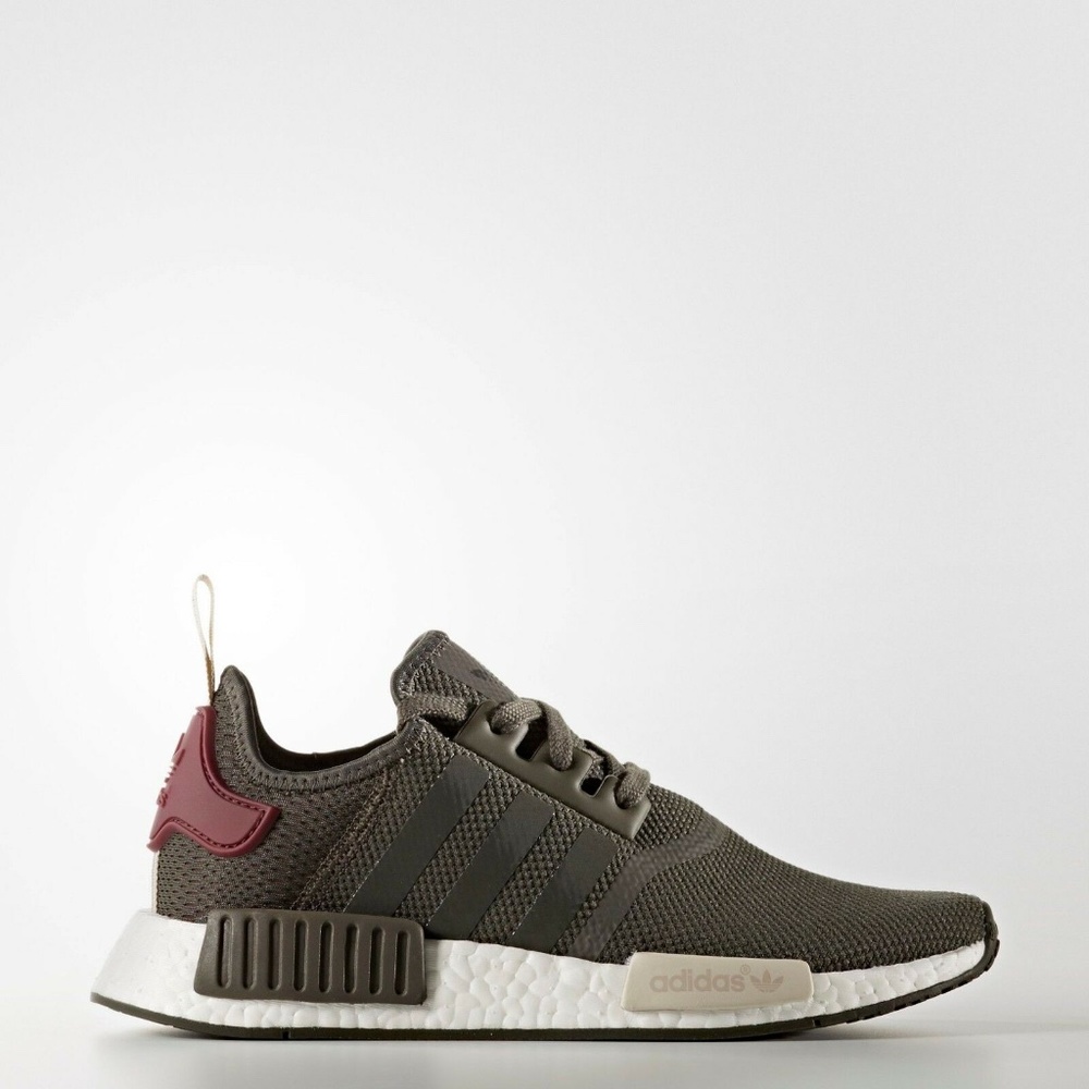 Adidas NMD R1 Olive Green Sneaker (W-7.5)